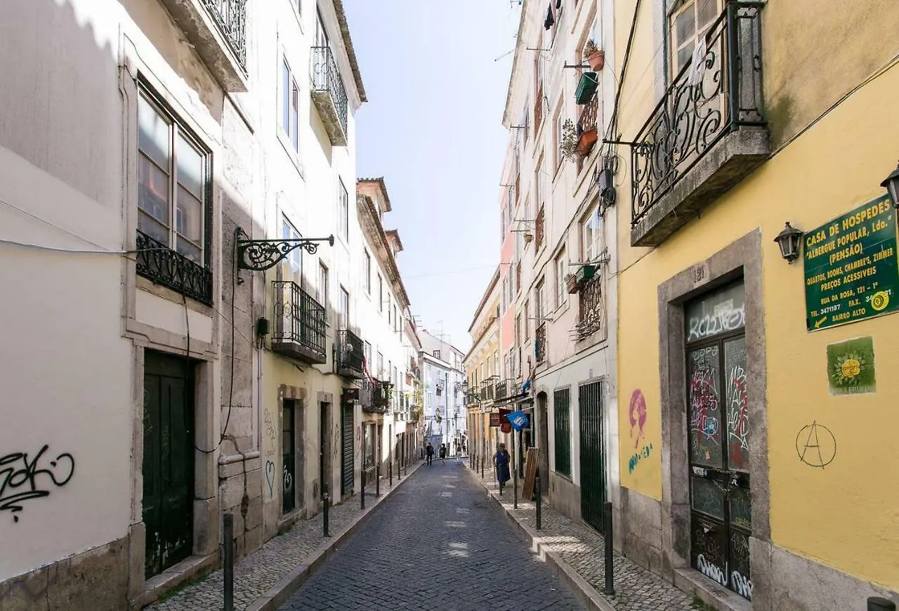 The Rose Of Bairro Alto Apartman Lisboa Portugália